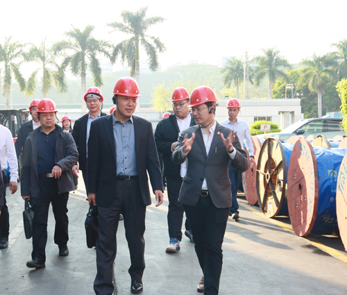 国家市场羁系总局莅临尊龙体育调研指导